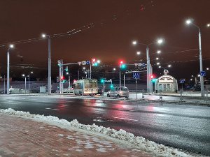 Уличное освещение в г.Минск, "Плошча Францiшка Багушэвiча" - Светильники RSD 80 КОБРА, RSD 150 КОБРА, RSD 200 КОБРА