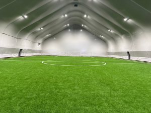 Футбольный манеж с искусственным покрытием Парк-отель «Формат» (Республика Беларусь, Брестская область, Каменецкий район,д.Песчатка)